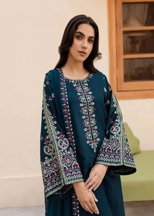 Adab 3PC - Embroidered