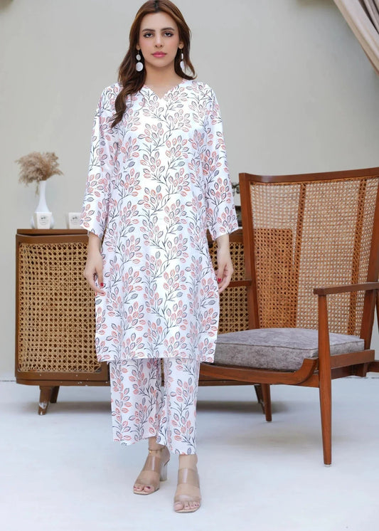 Eden (White) 2PC - Printed